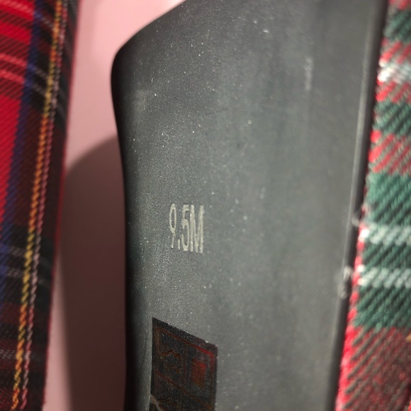 Jeffrey Campbell tartan plaid platform boots 9.5 - Picture 5 of 5